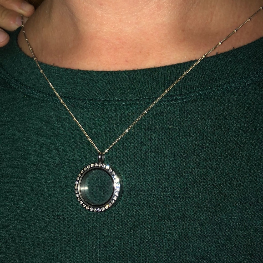 Origami Owl Charm Necklace